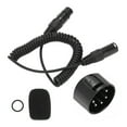 thumbnail image 3 of VGEBY Headset Extension Spring Cable Coiled Cord 5Pin XLR Connector for Airbus Aviation Headphone,Headphone Extension Cable,Earphone Accessories, 3 of 8
