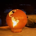 thumbnail image 3 of Fire Pit Art TR-Electronic AWEIS - LP 40 x 36 in. 200K BTU Third Rock Penta 24 Fire Pit, Iron Oxide Patina - Electronic AWEIS - Liquid Propane, 3 of 5