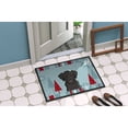 thumbnail image 4 of Winter Holiday Black Labrador Door Mat, 4 of 4