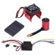 thumbnail image 2 of Motor sin escobillas impermeable S3650 4300KV + ESC sin escobillas 60A + ventilador de refrigeración del Motor + Kit de tarjeta de programación ESC para coche RC 1/10, 2 of 10
