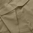 thumbnail image 5 of Puntoco Pantalones casuales largos para hombre Pantalones casuales de moda para hombre de color sólido con bolsillos y cremallera Pantalones largos, 5 of 5