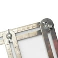 thumbnail image 4 of 2Pcsversatile Stainless Steel Folding Ruler: Adjustable Angles & Portable Design, 4 of 8