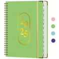 thumbnail image 6 of 2025 Weekly & Monthly Planner Spiral Bound - January to December Hardcover Calendar with Labels, Inner Pocket, Metal Corners, and Purple Cover - Perfect for Home, Office, and School Organization, Week, 6 of 9