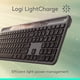 thumbnail image 3 of Teclado Inalámbrico Solar Logitech K980 Bluetooth Grafito, 3 of 9