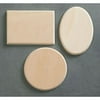 School Smart Student Wooden Plaques, Assorted Sizes, Set of 72
