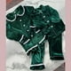 thumbnail image 4 of Albornoces navideños para bebé, batas de baño con capucha de terciopelo rojo, camisón de Papá Noel para niños y niñas, pijamas para hermanos, 4 of 4