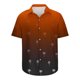 thumbnail image 4 of Blusa y camisa de manga corta con cuello vuelto Camisa casual para hombre Camisa de bolos vintage de manga corta Camisas de verano de playa cubana Camisa con botones Blusa para hombre Poliéster, 4 of 5