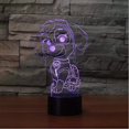 thumbnail image 4 of 3d Led Cute Robot Dog Desk Lamp 7 Color Change Cartoon Modelling Touch Light Fixture Home Decor Bedside Sleep Night Light, 4 of 4
