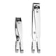 thumbnail image 4 of Tijeras para uñas, juego de tijeras para uñas EZ Grip, tijeras para uñas y uñas de acero al carbono para hombres y mujeres, mango largo con estuche de metal, juego de 3 piezas (pequeño y grande + lim JAMW Sencillez, 4 of 5