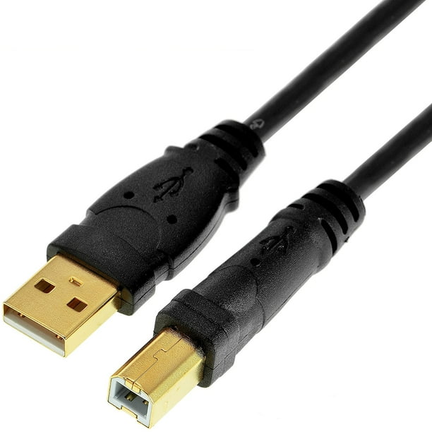 Mediabridge USB 2.0 - A Male to B Male Cable (6 Feet) - High-Speed with ...