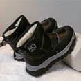thumbnail image 6 of Quealent Winter Snow Boots for Boy and Girl Outdoor Waterproof with Furry Lined(Toddler/Little Kids) Black for Size 13, 6 of 7