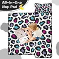 thumbnail image 4 of White and Colorful Of Leopard Print Toddler Nap Mats for Kids Preschool,Sleeping Mat Bag or Kids,Toddler Sleeping Bag,Toddler Nap Mat or Daycare, 4 of 6