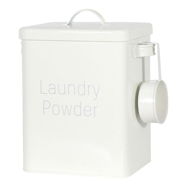 Lata de conservas portátil para detergente de ropa, capacidad de 6 l, recipiente grande para guardar ropa, , cocina y baño