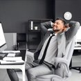 thumbnail image 6 of VITESSE Ergonomic Office Chair with Flip-up Armrests, Big and Tall Leather Executive Office Chair, High Back Lumbar Support Home Computer Desk Chair, Heavy and Duty Computer Chair, 6 of 7