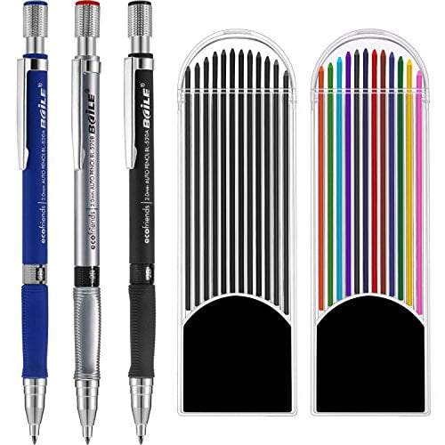 Pilot Color Eno pencil lead 0.7mm--total 80 pieces 8-COLOR SET 