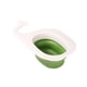 thumbnail image 1 of Moyic Escurridor de sobras, colador de fregadero, filtro de basura, fácil de limpiar, herramientas de cocina plegables rápidas, escurridor colgante Suministros de limpieza para el hogar Blanco verde Moyic HA083853-03, 1 of 6