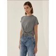 thumbnail image 4 of Basic Crew Neck Cropped T-Shirt, 4 of 6