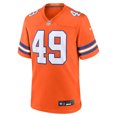 thumbnail image 2 of Men's Nike Dennis Smith Orange Denver Broncos Retired Player Alternate Game Jersey, 2 of 6
