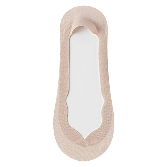 Viluyesy Womens No Show Socks 5-Pack, Anti-Slip Super Soft Low Cut Thin Liner Socks Pink