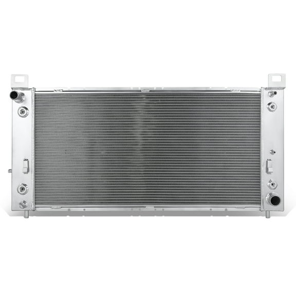 DNA Motoring RA-ESCA-4 For 1999-2014 Chevy Silverado GMC Sierra 4-Row 34" Wide Aluminum Core Radiator