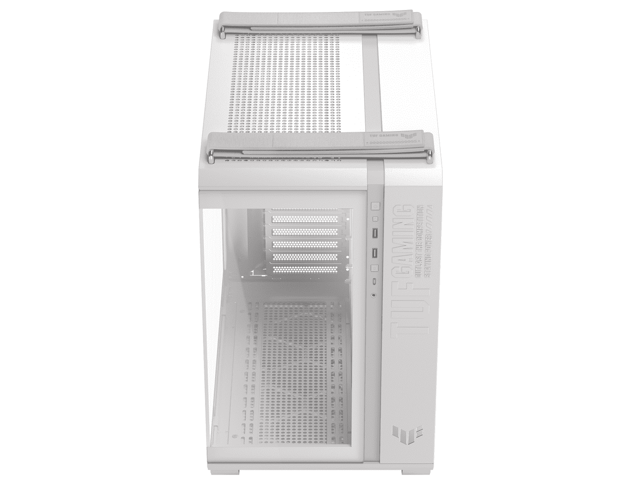 ASUS TUF Gaming GT502 Horizon White Steel / Plastic / Tempered Glass ATX Mid Tower Case