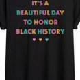 thumbnail image 3 of Instant Message - Honor Black History Oversized Graphic T-Shirt, 3 of 6