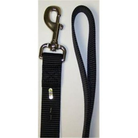 UPC: 0024764843000 | Omni Pet 445-84300 Omni Pet No.1104 BK 1inX4ft Nylon Lead Color Black