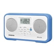 thumbnail image 4 of Sangean PR-D19BU FM Stereo/AM Digital Tuning Portable Radio with Protective Bumper (White/Blue), 4 of 8