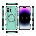 thumbnail image 5 of Designed for iPhone 17 Air Magnetic Phone Case,Compatible with Mag-Safe,Military-Grade Protection,Heavy Duty Shockproof Anti-fall Tough Rugged Dropproof Phone Case for iPhone 17 Air,Green, 5 of 10