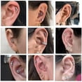 thumbnail image 6 of QQTDFG 8-13Pcs 16g Stainless Steel Lip Rings CZ Hoop Nose Ring Helix Piercing Jewelry-Set 4-10pcs, 6 of 9