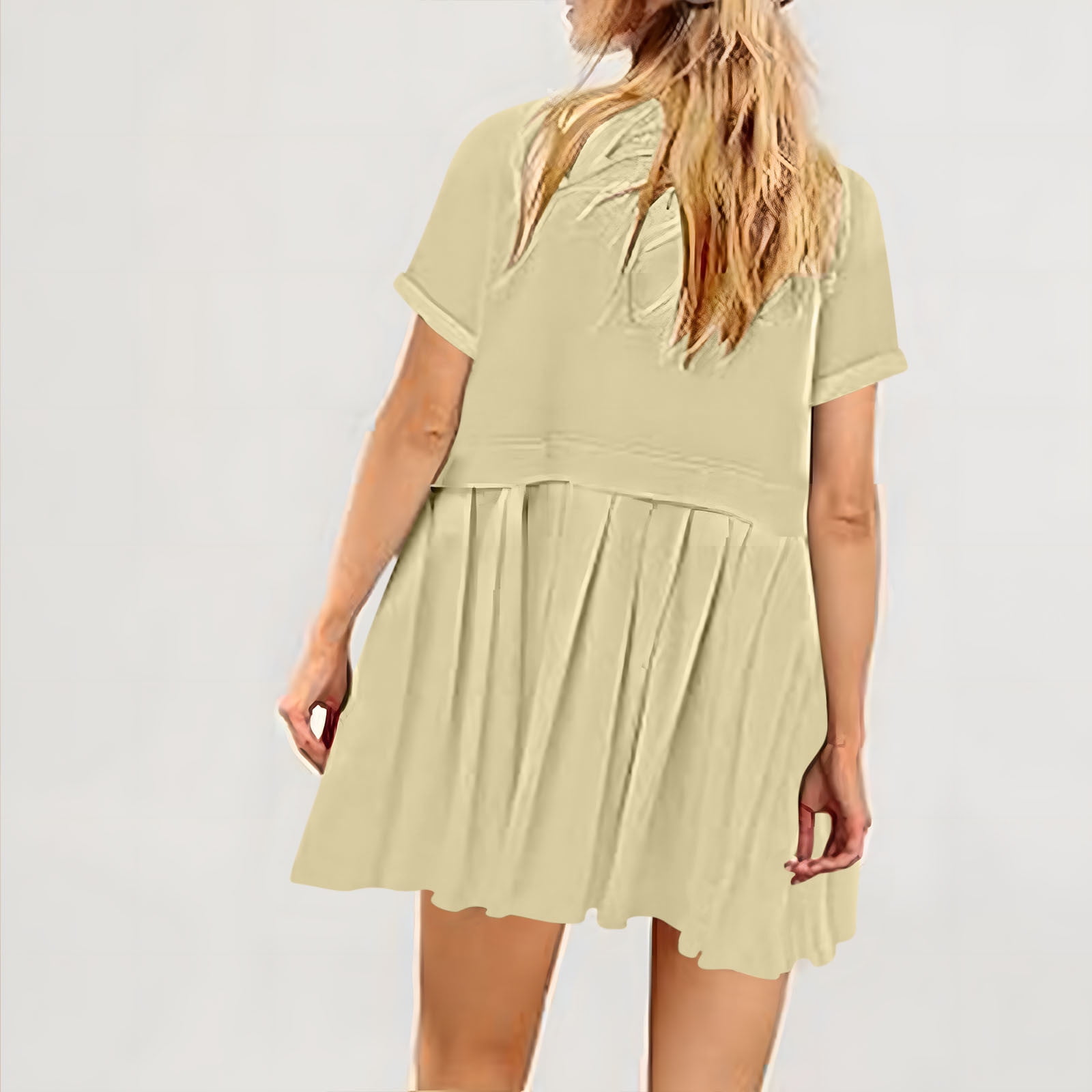 green emerald velvet dress Hear You Loud And Clear Jade Green Babydoll Dress – Shop the Mint main image 0