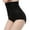 Black, variant on D-GROEE Womens Shapewear Lace Hollow High Waist Butt Lifter Padded Control Panties Body Shaper Brief