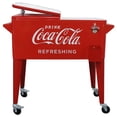 thumbnail image 3 of Leigh Country Coca-Cola Metal Outdoor 80 Qt. Rolling Cooler, 3 of 5