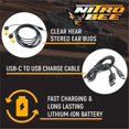 thumbnail image 3 of Receptor de carreras Rugged Radios Nitro Bee Xtreme UHF Band, 3 of 8