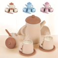 thumbnail image 2 of BPA Free Silicone Kitchen Toys Set, Non Toxic Tea Cup, Baby Children Kids Kitchen, 2 of 5