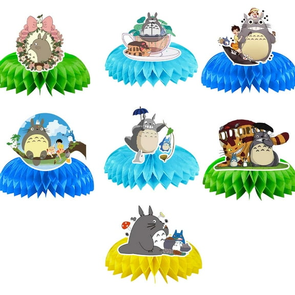 My Neighbor Totoro Honeycomb Centerpieces Table Toppers Decorations for Birthday Party Decor Supplies