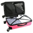 thumbnail image 5 of Pink South Dakota Coyotes 21" 8-Wheel Hardcase Spinner Carry-On, 5 of 6