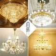 thumbnail image 5 of BJBSJSZ GY6.35 Halogen Light Bulbs 12 Volt 50 Watt, Base Bulb, Replacement Type Bulb for Ceiling Lights, Table Lamp, Chandelier, Warm White, Dimmable, 5 of 6