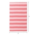 thumbnail image 6 of Mainstays Kids Washable Tufted Pink Stripe Area Rug, 3 ft x 5 ft, 6 of 6