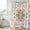 Multicolor White, variant on Black Boho Shower Curtain, Waterproof Shower Curtains for Bathroom, Ethnic Country Colorful Abstract Floral Motifs Washable Fabric Bathtub Curtain Set Bath Decor with 12 Hooks Stall 36"x72"
