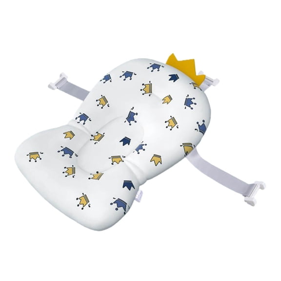 Cojín de soporte de baño,almohadilla de baño para bebé, Cojín flotante del baño Almohada con Soporte Adaptable SM SunniMix Almohadilla de soporte para asiento de baño