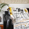 thumbnail image 4 of Mom Gifts, Mom Mother Day Birthday Gifts from Daughter Son - to My Mom Soft Cozy Throw Blanket 60"x50", 4 of 6