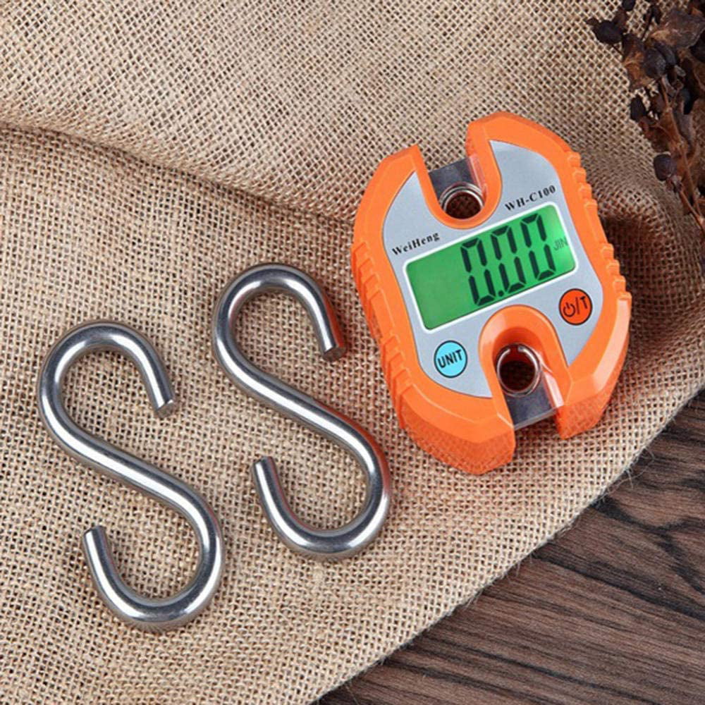 150kg Spring Mechanical Scale Hanging Suitcase Portable Luggage Scale