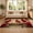 Color 5, variant on Gelasgo Christmas Truck Tree Velvet Area Rug, Winter Holiday Pattern Rectangle Floor Carpet, Soft Plush Non Slip Rug for Home Decor 78.7"×55.1"