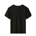 thumbnail image 2 of T-Shirt Imprimé Chat Mignon Boba Tea pour Enfants - Coton, Respirant et Confortable, Col Rond Décontracté Manches Courtes pour Garçons et Filles, Tenue d'Été, Confort Quotidien / Design Ludique, 2 of 6