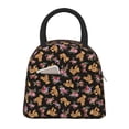 thumbnail image 1 of Balery Rose Flower Bear Bolsa de Almuerzo para Mujeres, Caja de Almuerzo, Bolsa de Almuerzo Pequeña Impermeable, Tote de Almuerzo Reutilizable con Gran Capacidad, 1 of 6