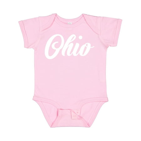 

Inktastic Ohio Text Gift Baby Boy or Baby Girl Bodysuit