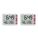 thumbnail image 2 of Reloj de alarma digital de escritorio Ajustable Billuyoard 6 engranajes 7,48 pulgadas Proyector de energía 2piezas, 2 of 6