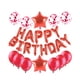 thumbnail image 1 of KAKOWELY Juego de 26 globos para bodas, cumpleaños, fiestas infantiles, banquetes y recuerdos (rojos), 1 of 4