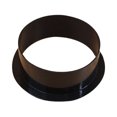 thumbnail image 2 of Abs Straight Pipe Flange Ventilation Ducting Exhaust Pipe Air Duct Connectors 150Mm, 2 of 5